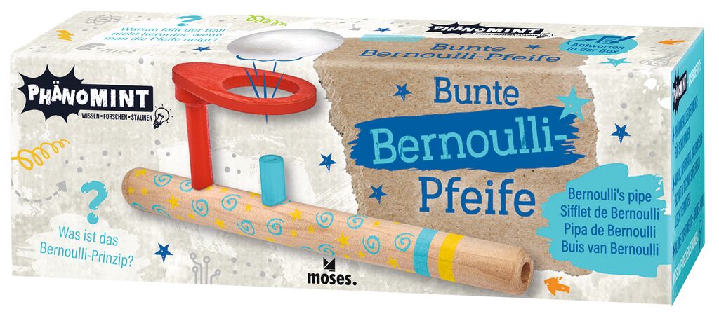 PhänoMINT Bunte Bernoulli-Pfeife hellblau