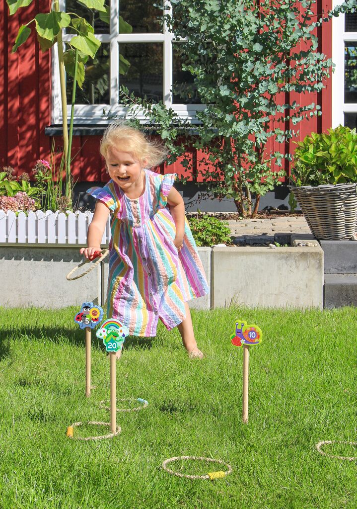 Krabbelkäfer Ringwurfspiel Rasen- & Sandstecker