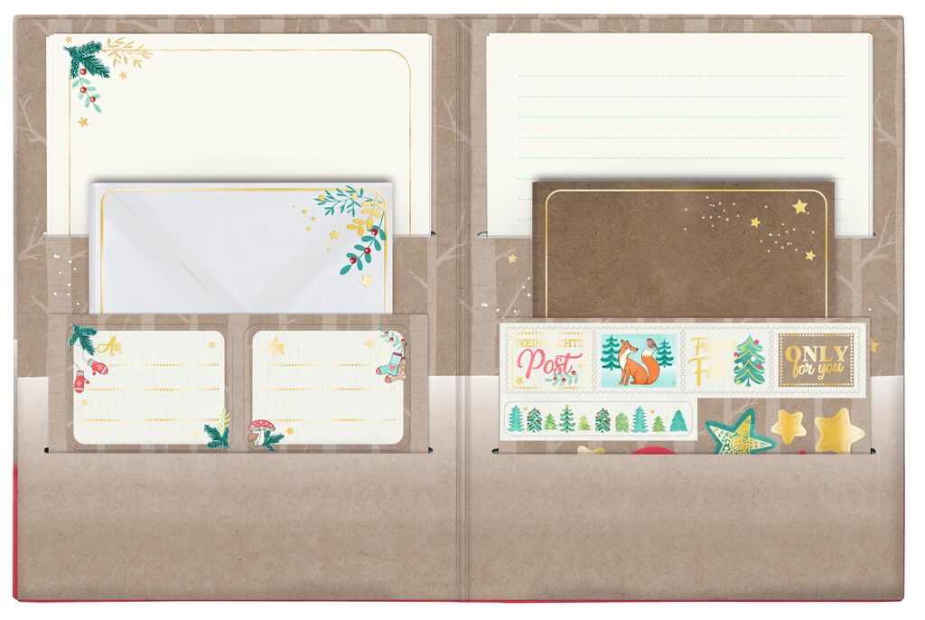 Briefpapier-Set Winterwunder Briefpapier-Set Winterwunder