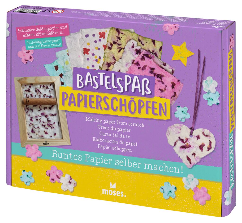 Bastelspaß - Papierschöpfen Bastelspaß - Papierschöpfen