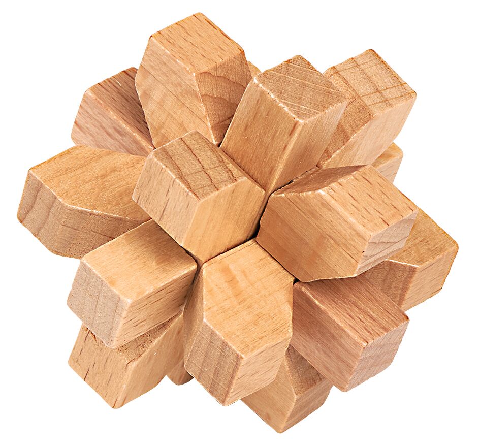 Prof Puzzle Mini IQ Rätsel Stern Prof Puzzle Mini IQ Rätsel Stern