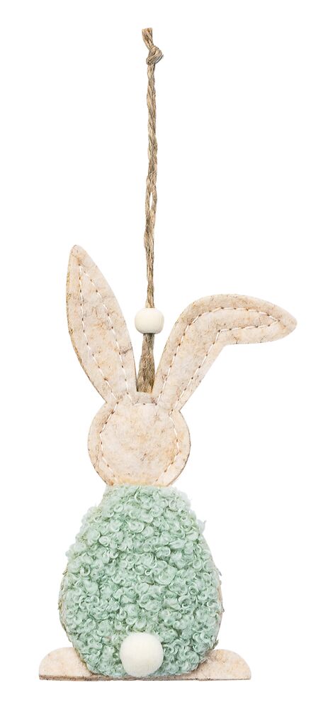 Anhänger Kuschelhase mint