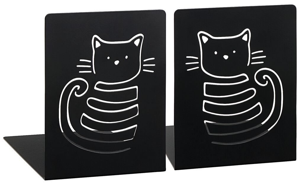 moses. libri_x Buchstütze Miau 2er Set