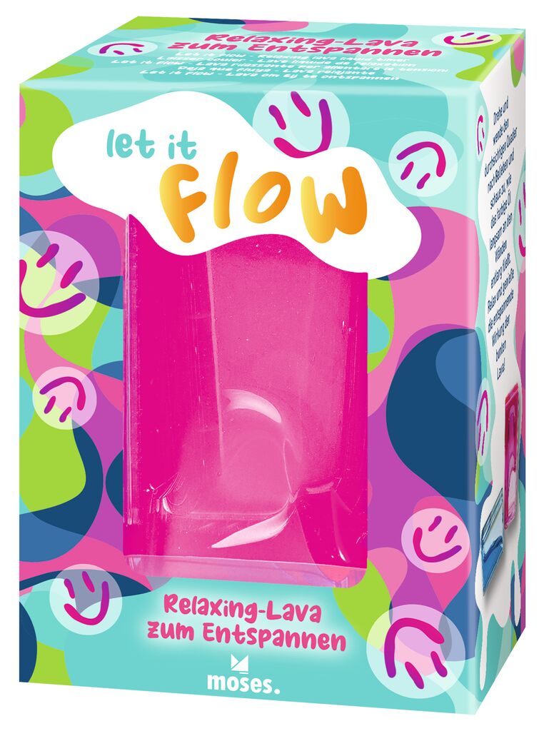 Let it flow - Relaxing-Lava zum Entspannen pink