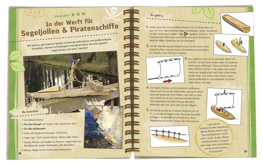 Expedition Natur - Das Taschenmesser-Schnitzbuch