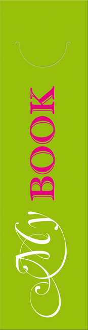Abreißlesezeichenblock my book Abreißlesezeichenblock my book