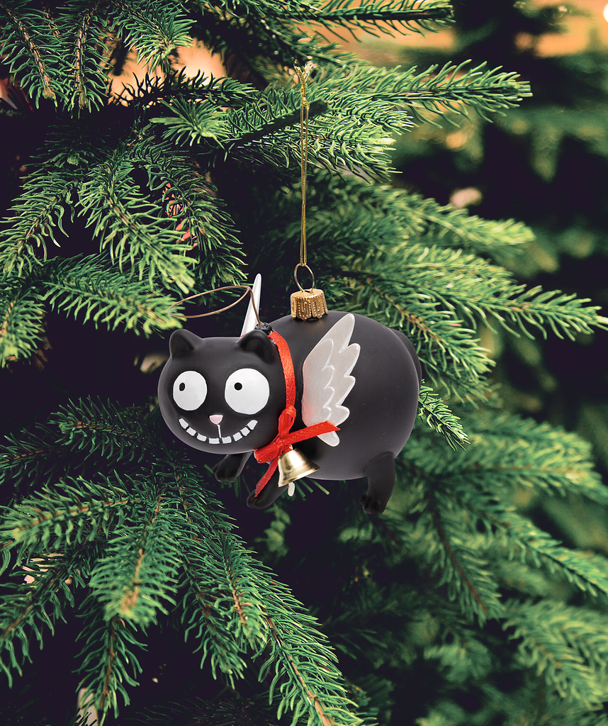Ed, the Cat Baumschmuck Xmas Holy me