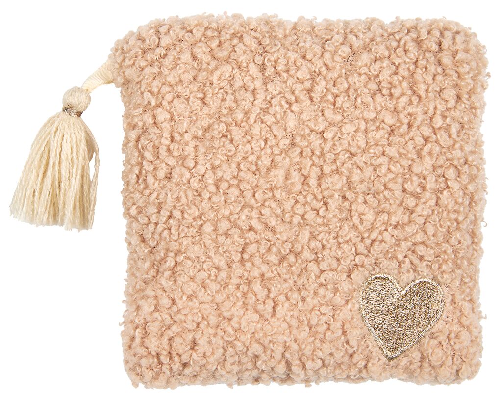 Kirschkernkissen Teddy beige