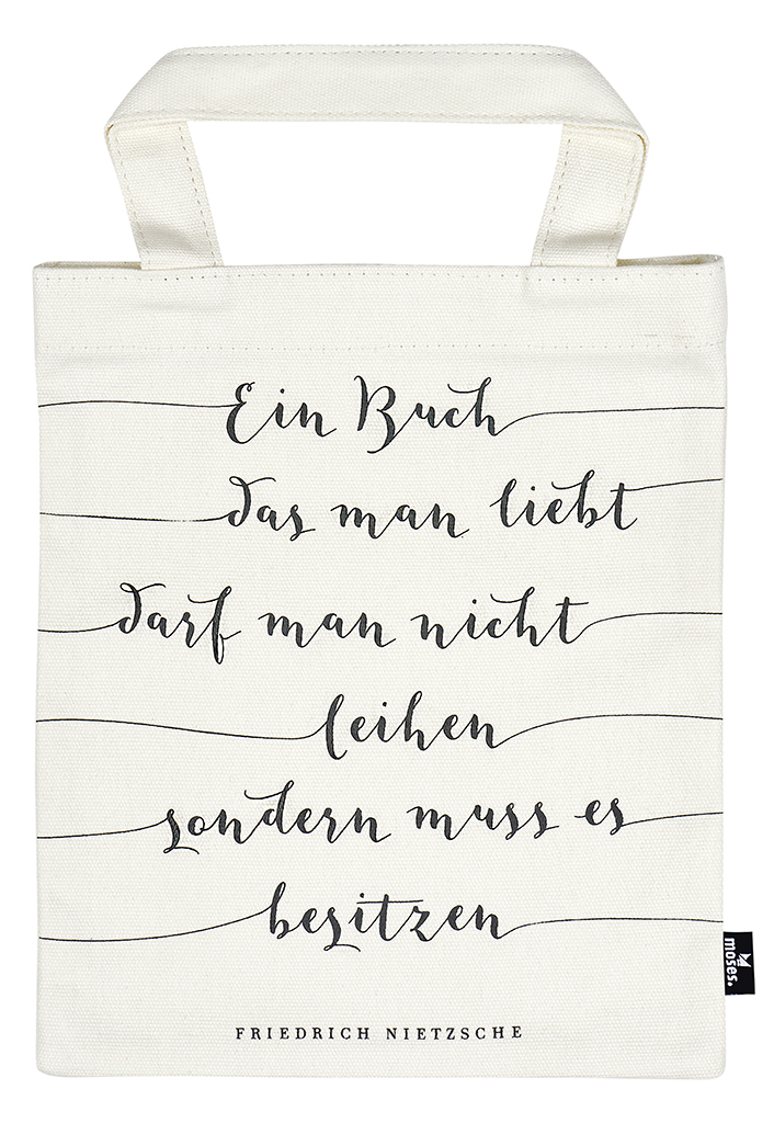 moses. libri_x Büchertasche Friedrich Nietzsche moses. libri_x Büchertasche Friedrich Nietzsche