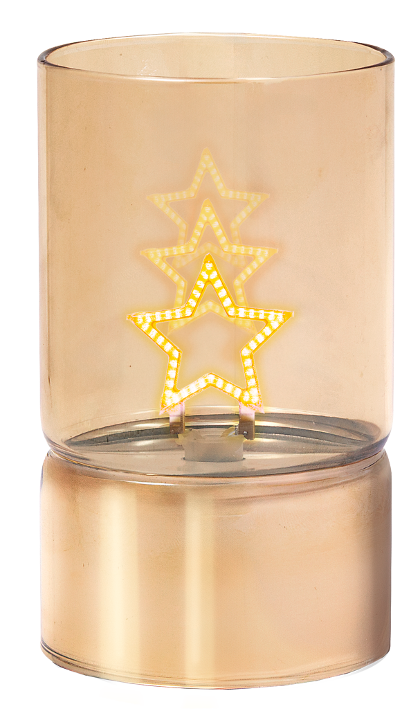 LED-Licht Sternenzauber gold