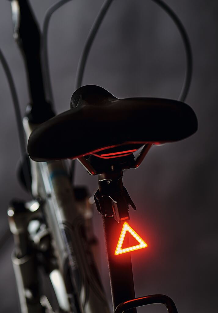 Fahrrad USB Dekolicht Dreieck