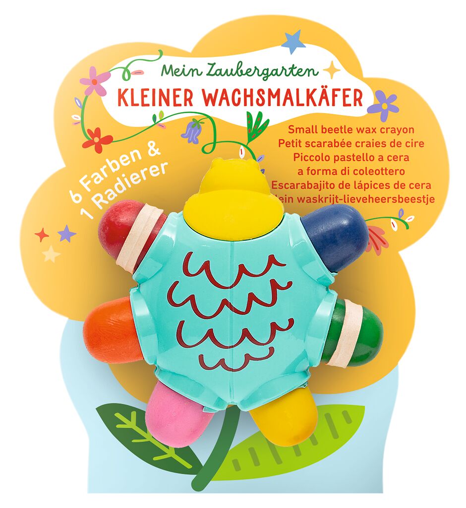 Mein Zaubergarten Kleiner Wachsmalkäfer türkis