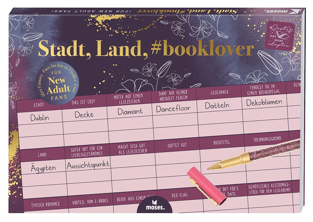 Just One More Chapter - Stadt, Land, #booklover