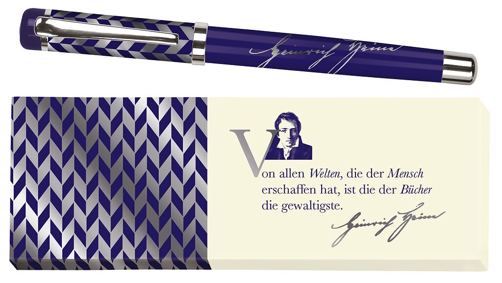 moses. libri_x Tintenroller Heinrich Heine