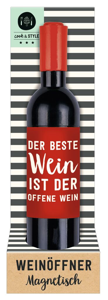 cook & STYLE Flaschenöffner magnetisch rot