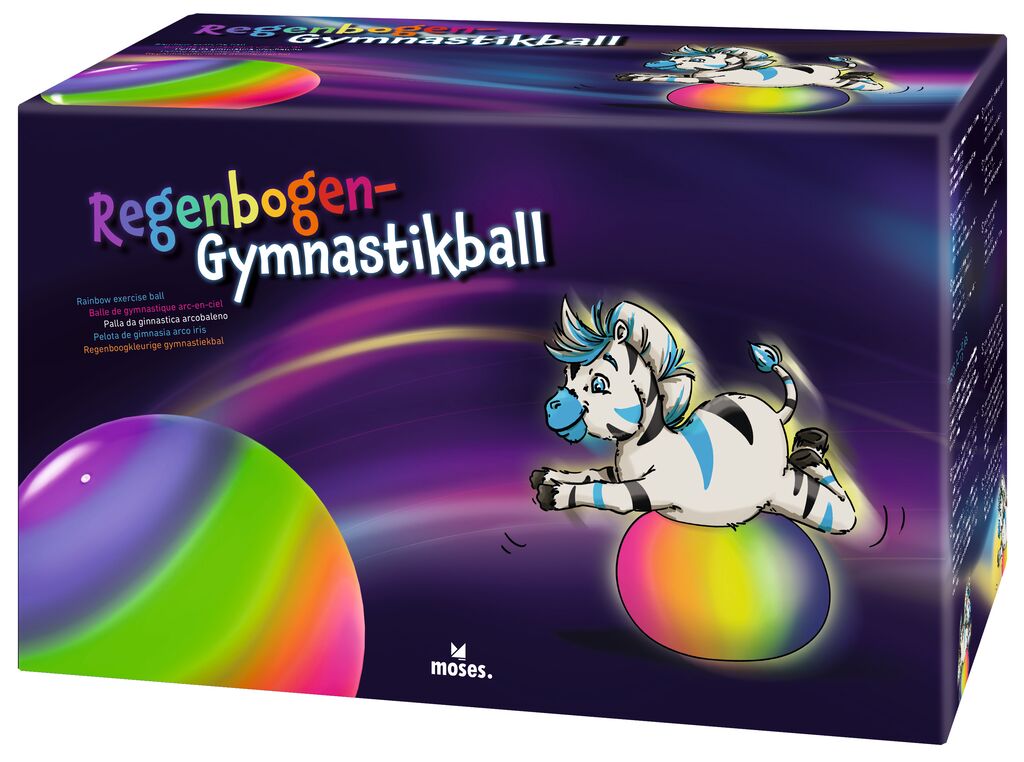 Regenbogen-Gymnastikball