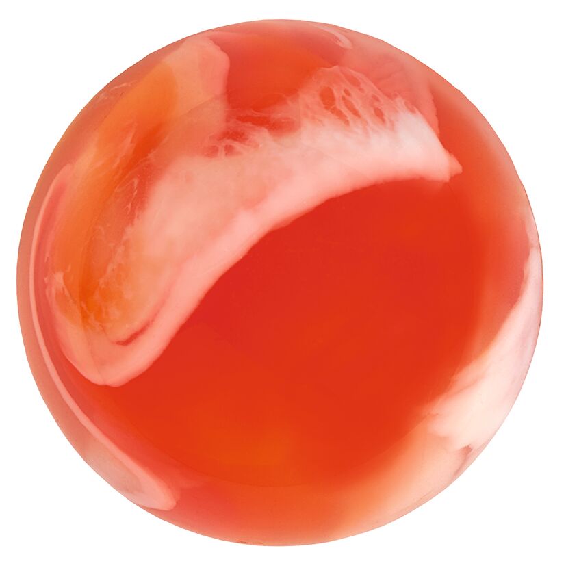 Leuchtender Galaxie-Flummi orange Leuchtender Galaxie-Flummi orange