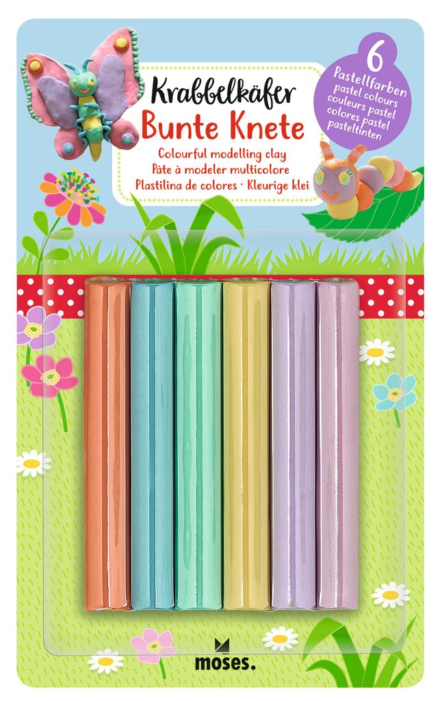 Krabbelkäfer Bunte Knete (versch. Farben) Krabbelkäfer Bunte Knete (versch. Farben)