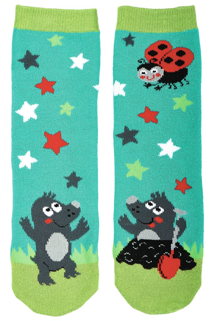 Krabbelkäfer Zaubersocken Maulwurf