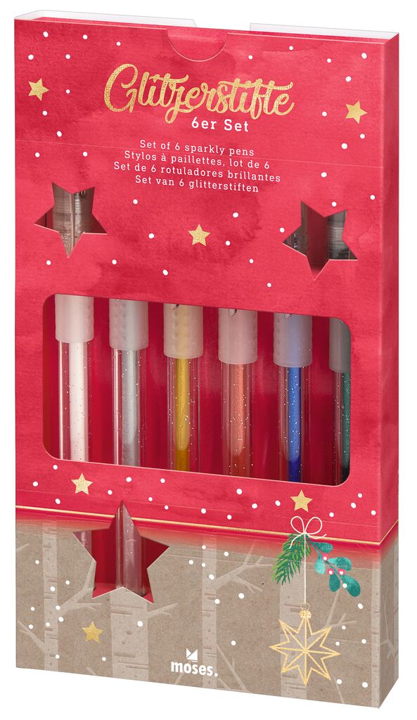 Glitzerstifte Winterwunder 6er Set Glitzerstifte Winterwunder 6er Set