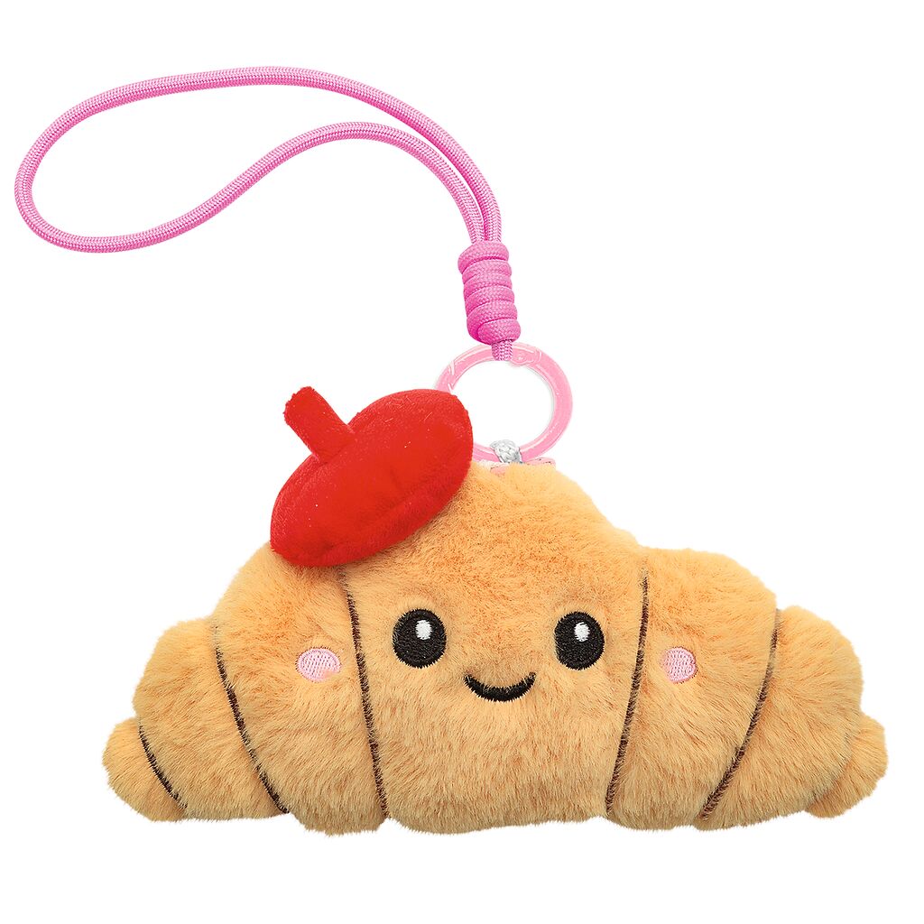 Bag Charm Zaubershopper "Croissant"
