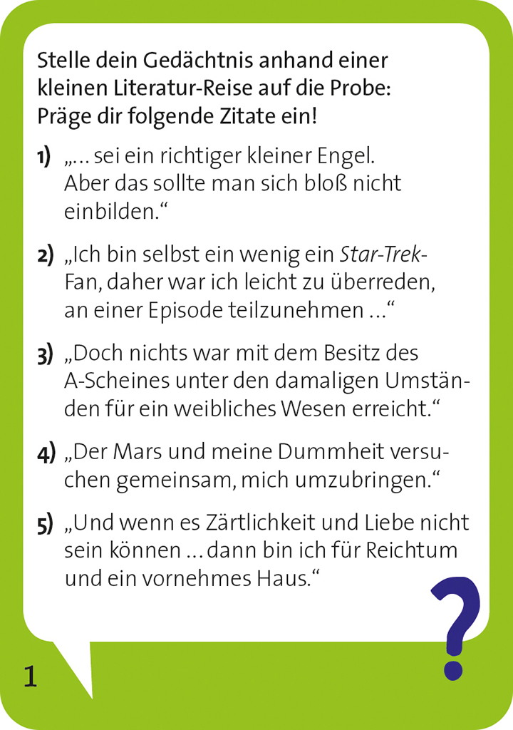 Pocket Quiz - Gedächnistraining