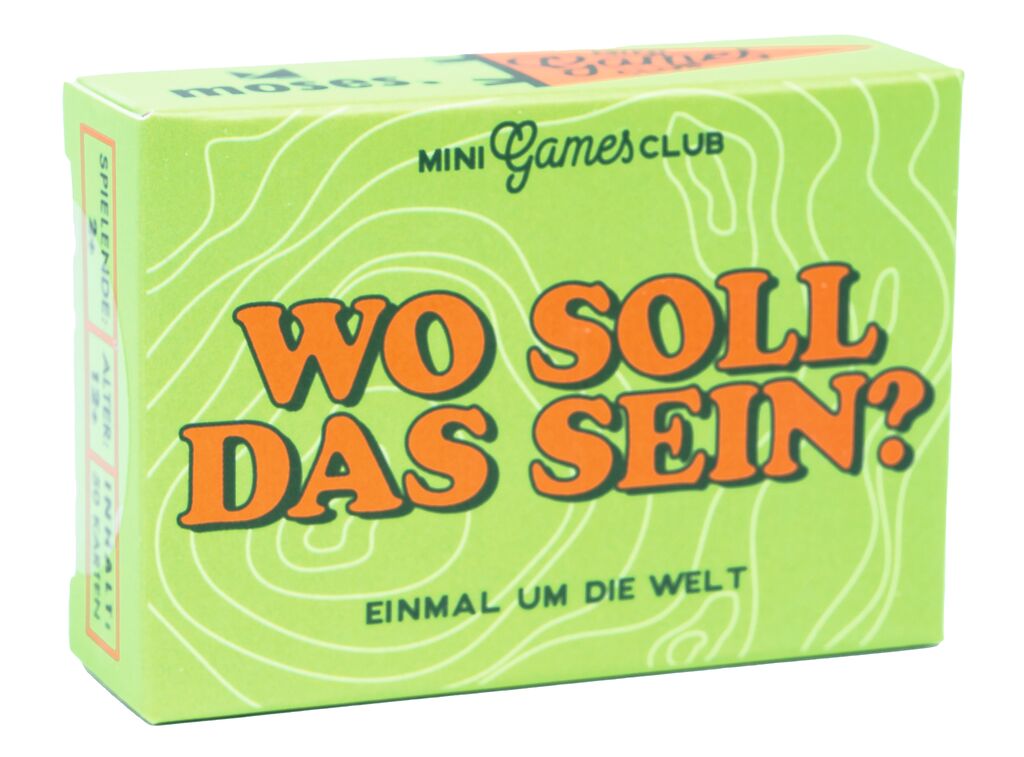 Mini Games Club - Wo soll das sein? Einmal um die Welt