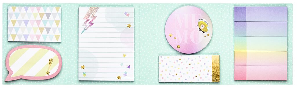 Flowers & Friends Sticky Notes Flowers & Friends Sticky Notes