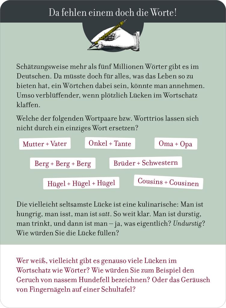 Das große Deutsch-Quiz Das große Deutsch-Quiz