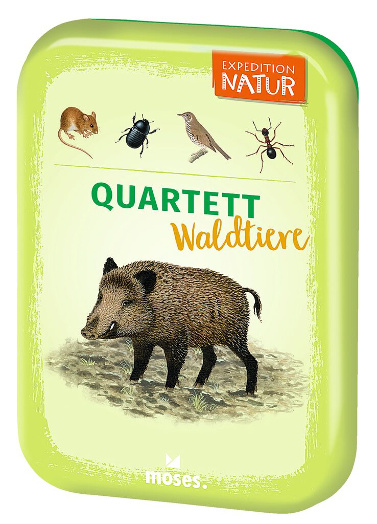 Expedition Natur Quartett Waldtiere
