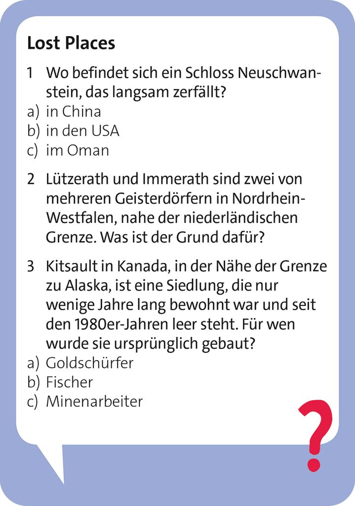 Pocket Quiz - Stadt, Land, Quiz