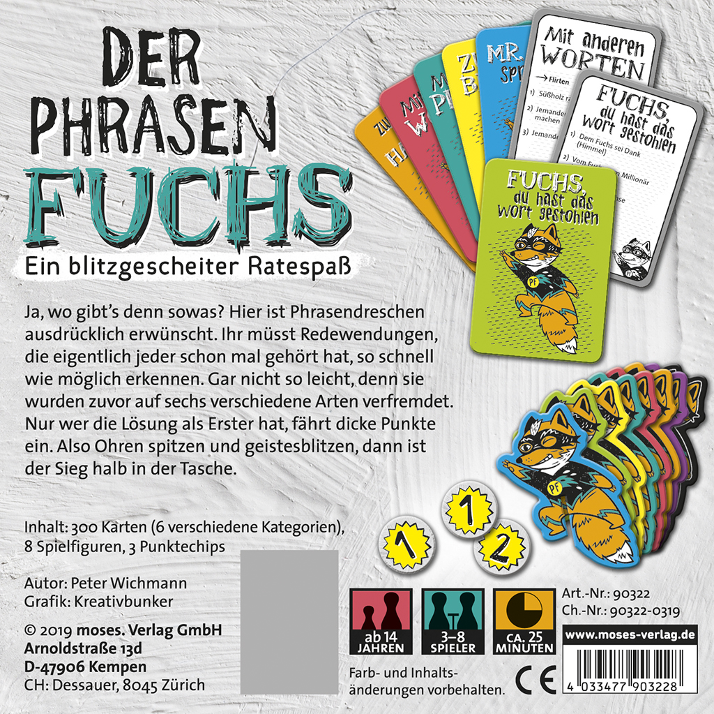 Der Phrasenfuchs - Ein blitzgescheiter Ratespaß