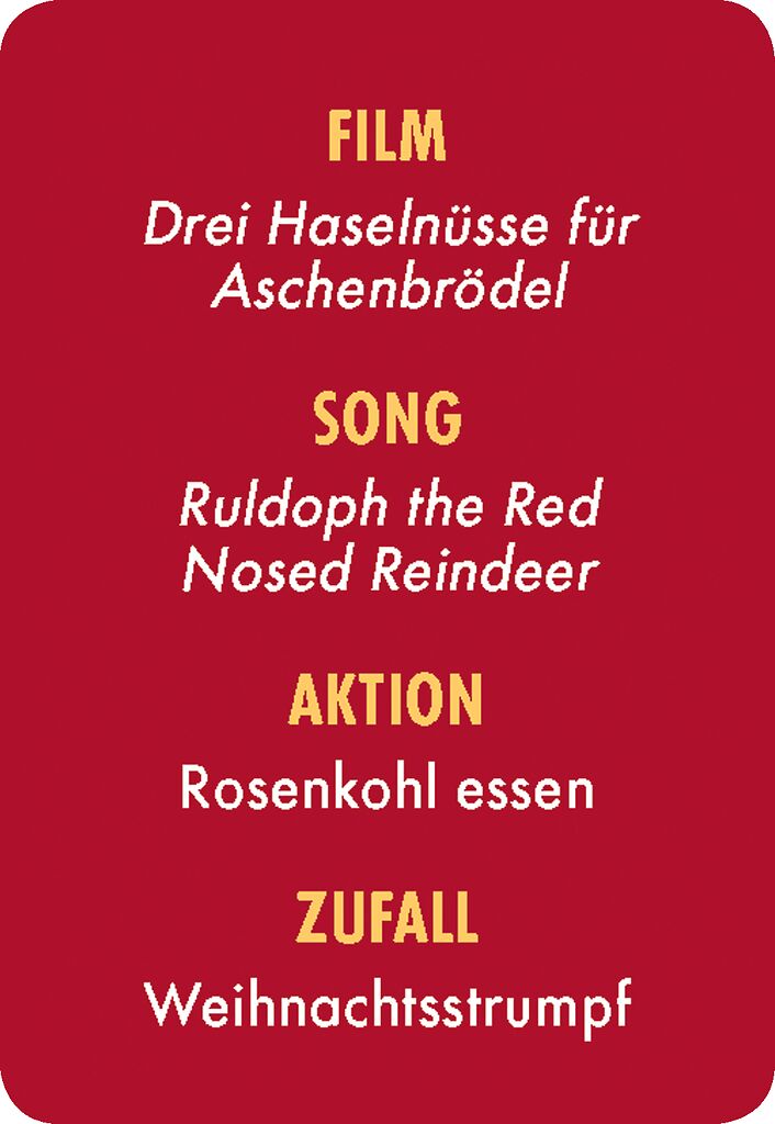 Mini Weihnachtsspiel Pantomime