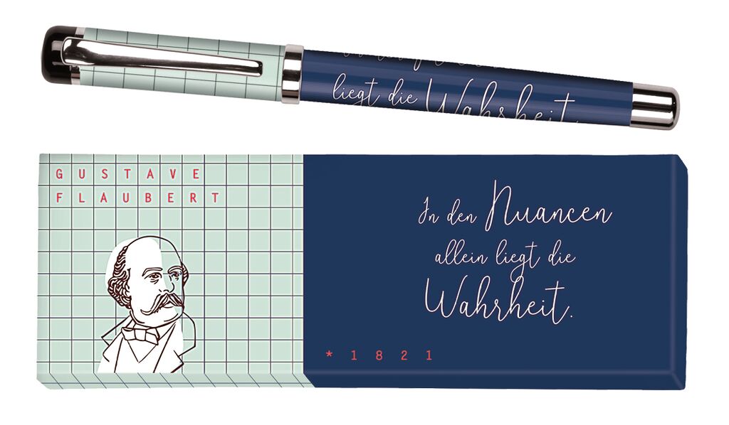 moses. libri_x Tintenroller Gustave Flaubert