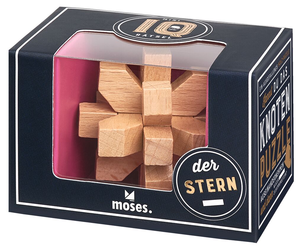 Prof Puzzle Mini IQ Rätsel Stern Prof Puzzle Mini IQ Rätsel Stern