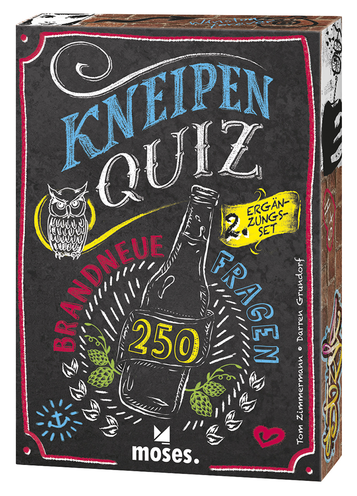 Kneipenquiz - 250 Brandneue Fragen (2. Ergänzungsset)