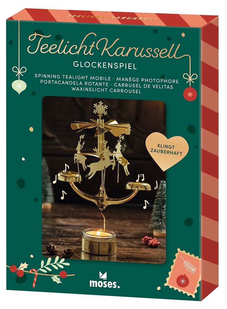 Teelicht-Karussell Glockenspiel