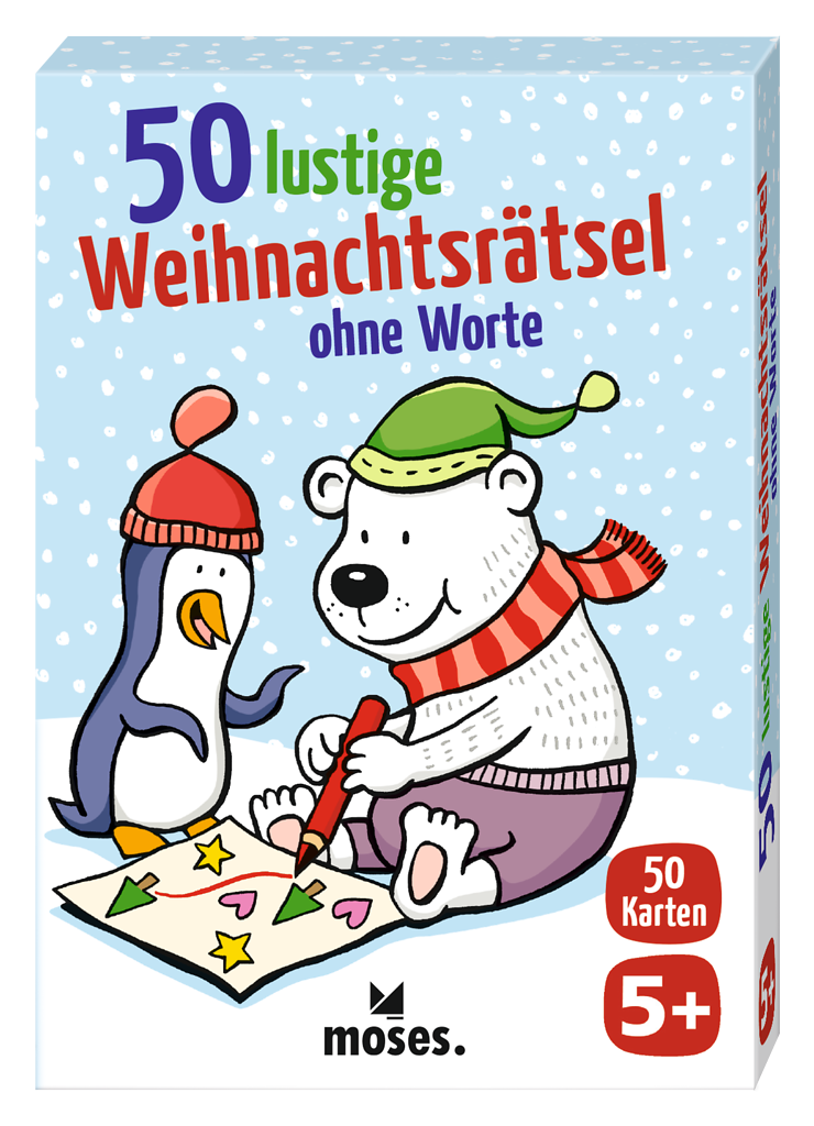 50 lustige Weihnachtsrätsel ohne Worte