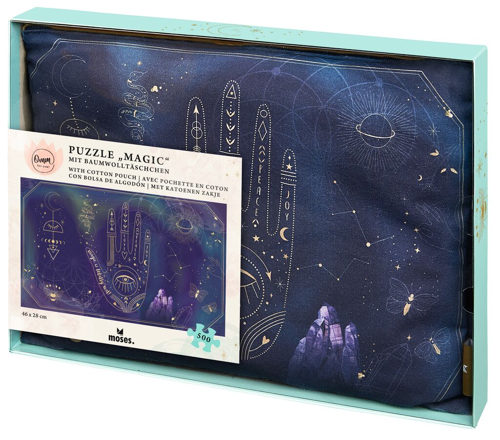 Omm for you Puzzle mit Täschchen Magic Omm for you Puzzle mit Täschchen Magic