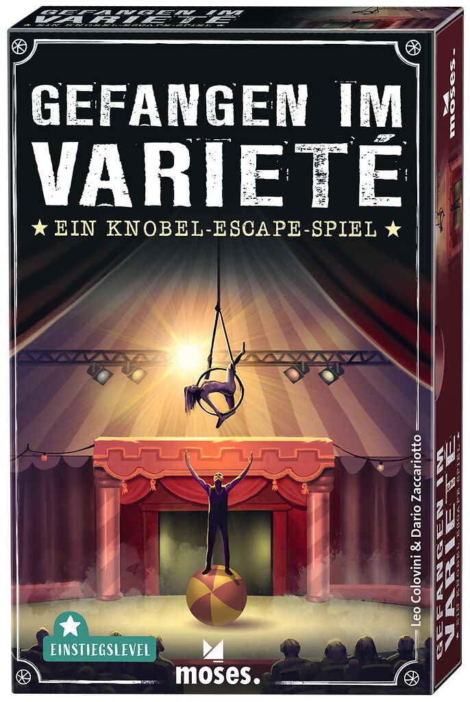 Gefangen im Varieté - Ein Knobel-Escape-Spiel