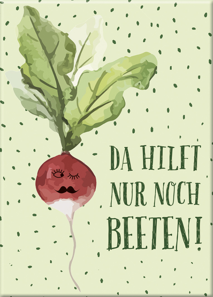 Blatt & Blüte Magnet Beeten