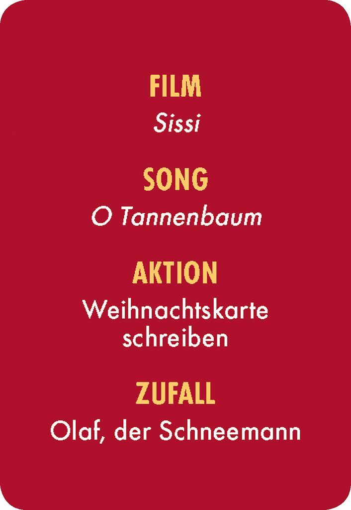 Mini Weihnachtsspiel Pantomime