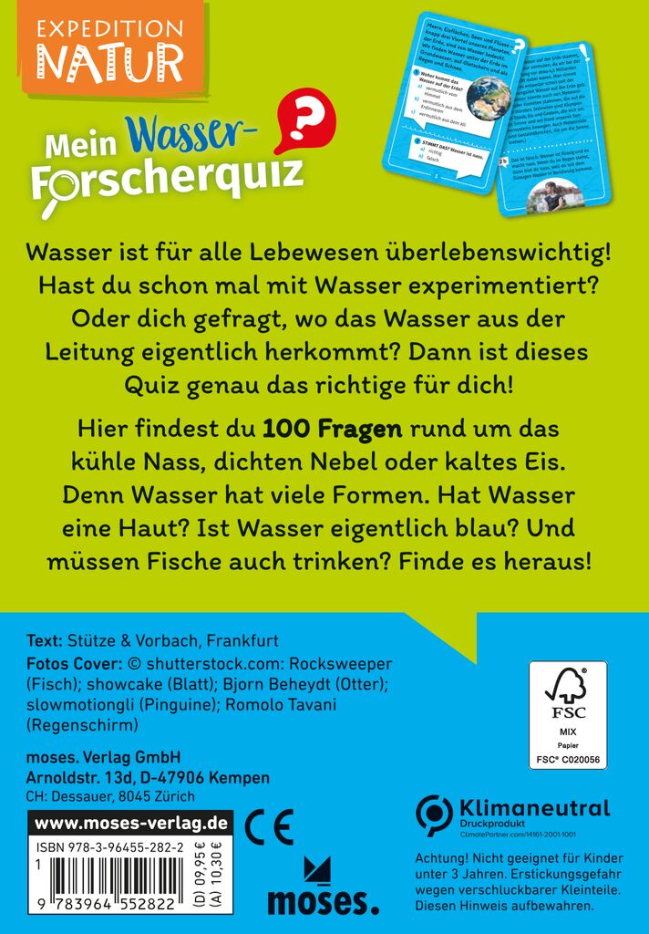 Expedition Natur - Mein Wasser-Forscherquiz