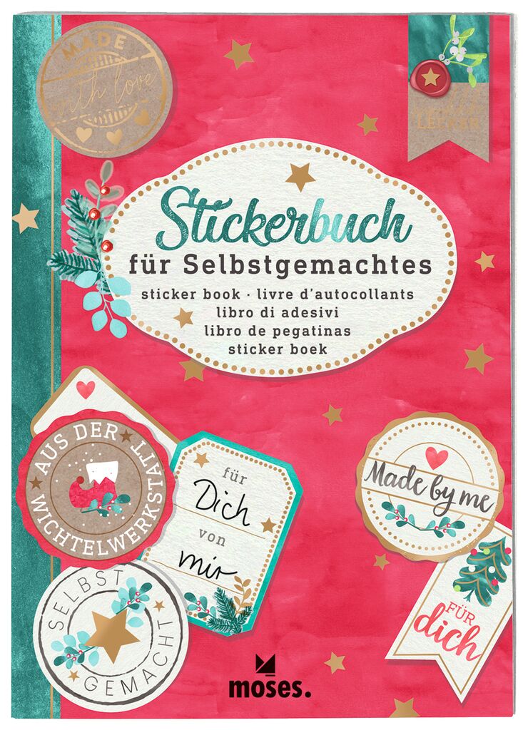 Stickerbuch Weihnachten für Selbstgemachtes