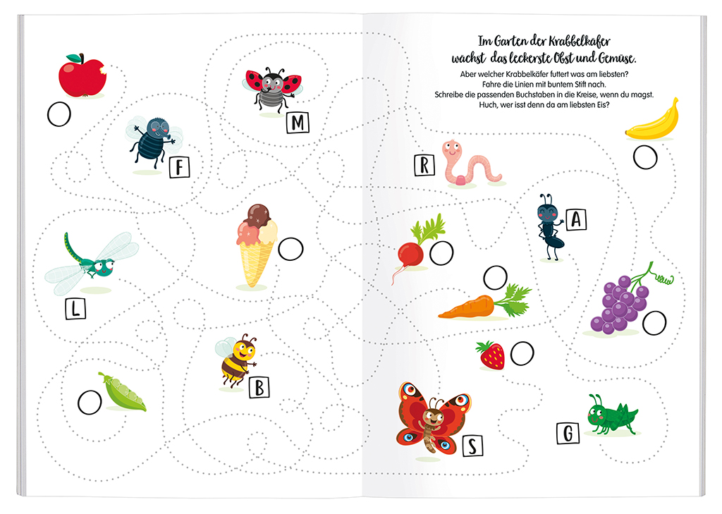 Das große, bunte Krabbelkäfer Mitmachbuch Das große, bunte Krabbelkäfer Mitmachbuch