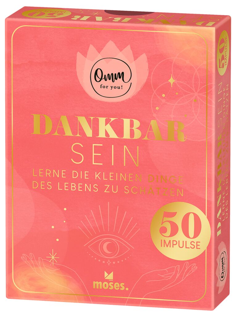 Omm for you: Dankbar sein - Kartenset