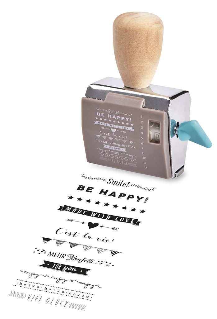 Happy me Drehstempel-Geschenkset Happy me Drehstempel-Geschenkset