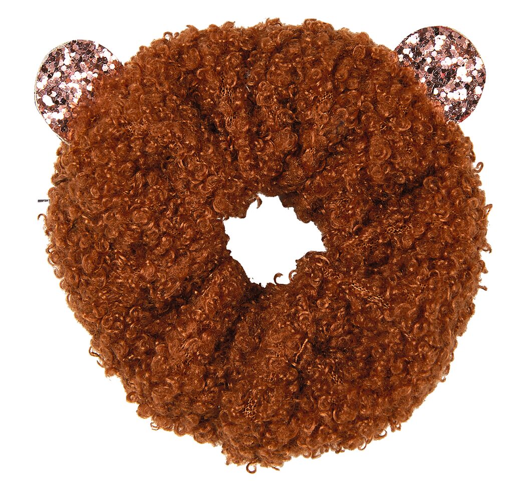 Teddy-Scrunchie Sternenstaub braun Teddy-Scrunchie Sternenstaub braun