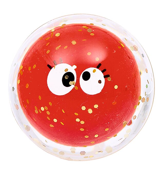 Lustiger Augenflummi rot