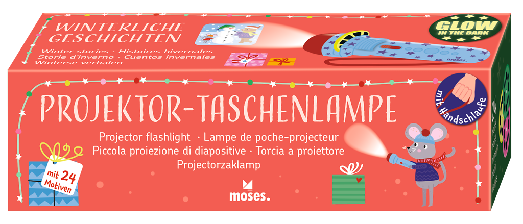 Projektorlampe Weihnachtsgeschichten